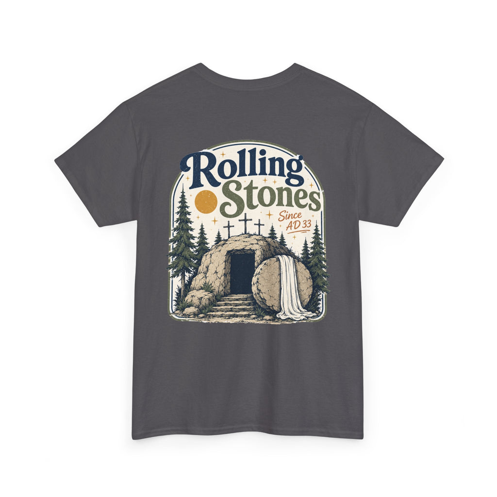 Rolling Stones Since AD 33™ | Christian Resurrection Graphic Tee