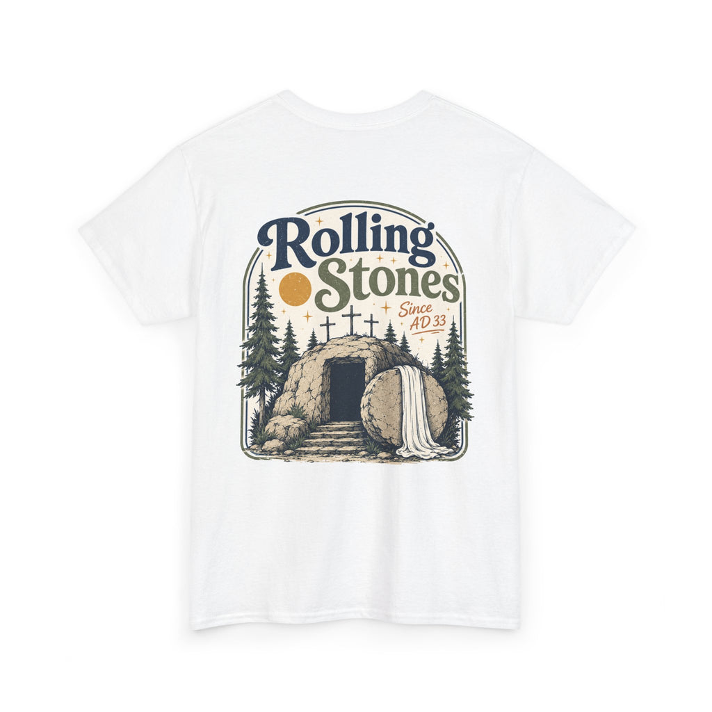 Rolling Stones Since AD 33™ | Christian Resurrection Graphic Tee
