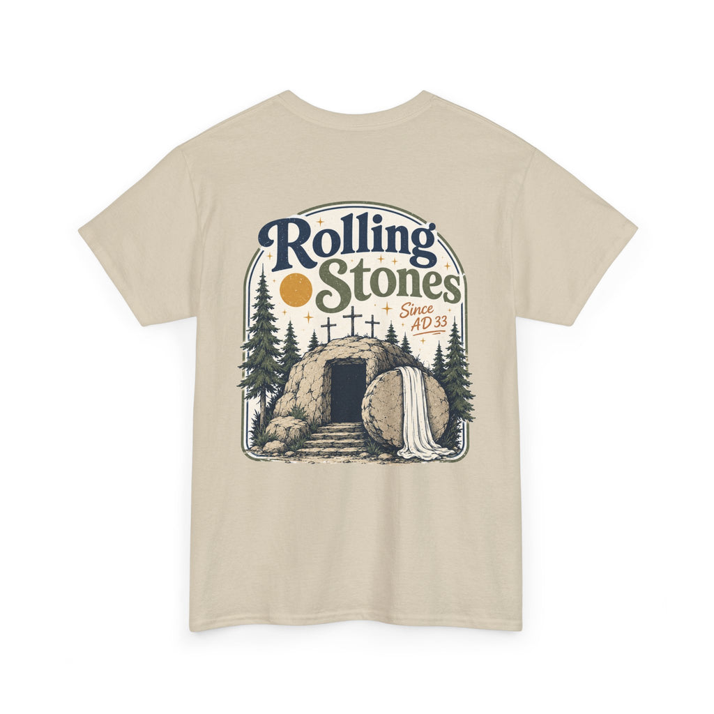 Rolling Stones Since AD 33™ | Christian Resurrection Graphic Tee