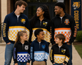 Local Pre-Order | School Spirit Quarter Zip Pullover | Adult Unisex | Cougars • Hawks • Vikings • Blue Devils • Bulldogs • Tigers • Hornets