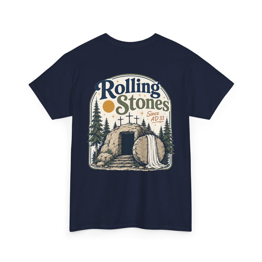 Rolling Stones Since AD 33™ | Christian Resurrection Graphic Tee