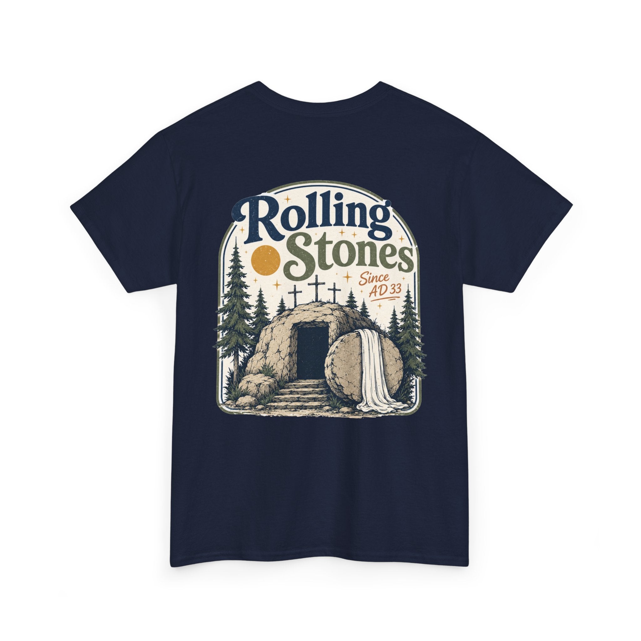 Rolling Stones Since AD 33™ | Christian Resurrection Graphic Tee