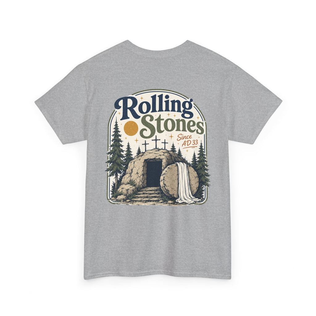 Rolling Stones Since AD 33™ | Christian Resurrection Graphic Tee