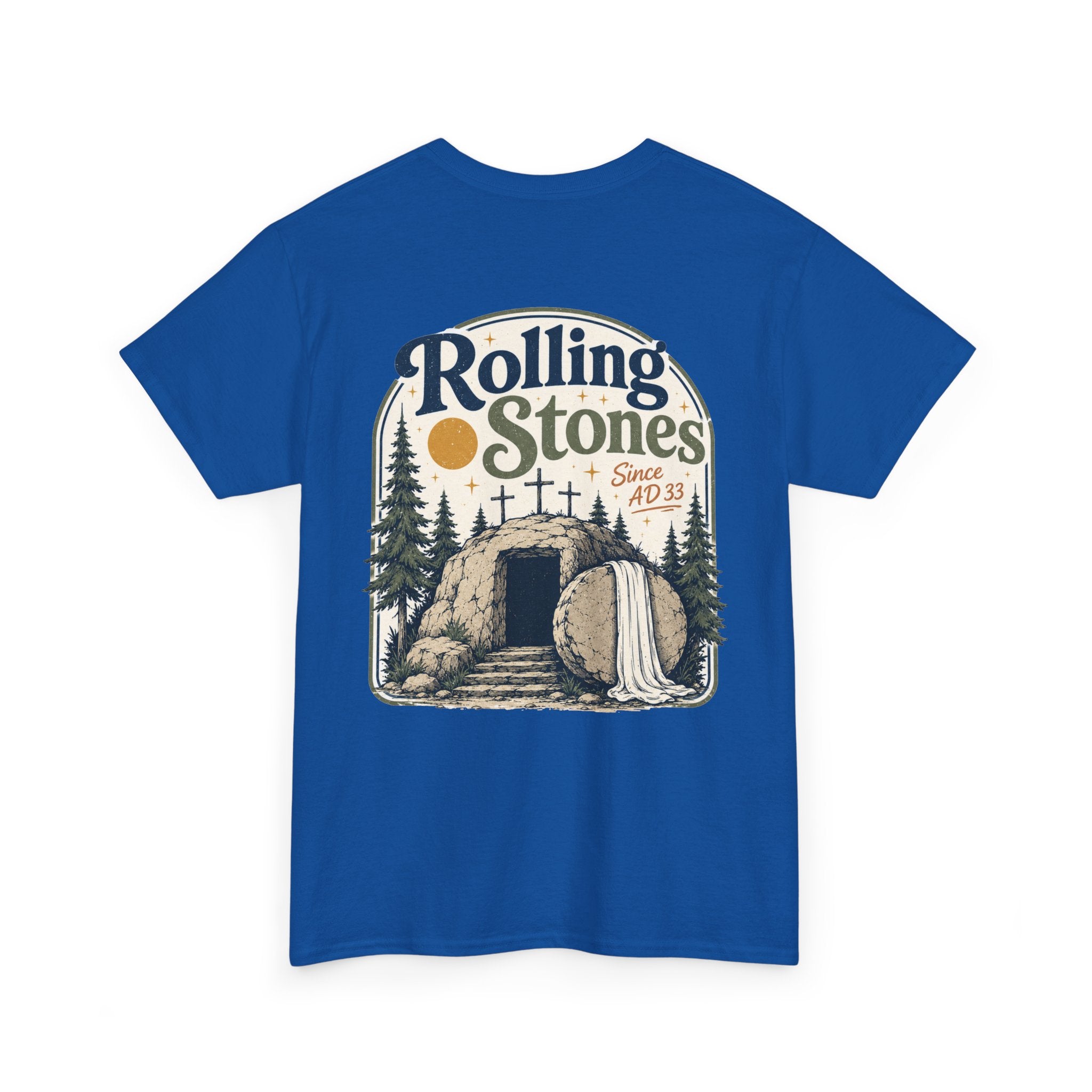 Rolling Stones Since AD 33™ | Christian Resurrection Graphic Tee