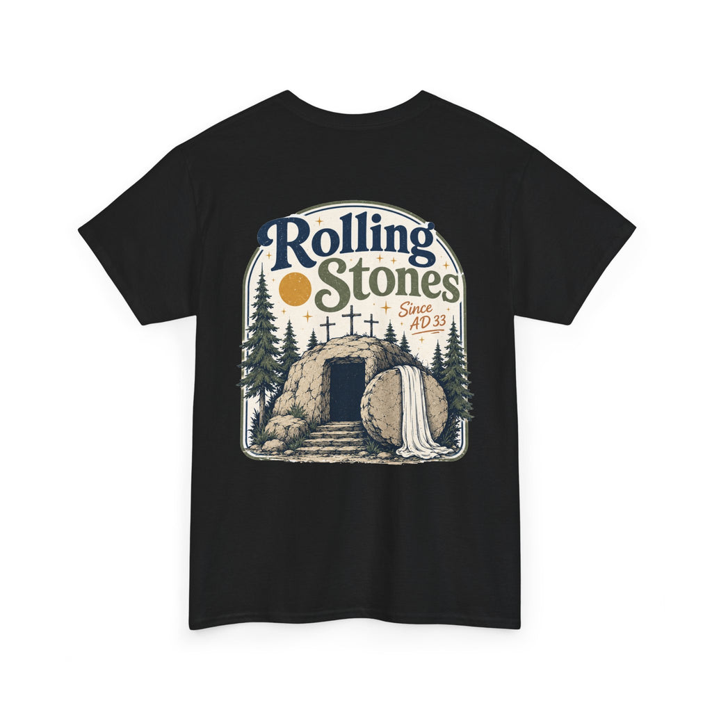 Rolling Stones Since AD 33™ | Christian Resurrection Graphic Tee
